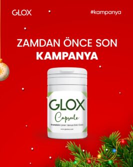 Glox Kapsül, tok tutarak ve iştahınızı kontrol altına alarak kilo verme sürecinizi hızlandırır. Doğal içeriklerle metabolizmanızı canlandırır, daha fazla kalori yakmanıza yardımcı olur.

Kullanım : Sabahları, yemeklerden 1 saat önce sadece 1 kapsül alın ve sürecinizde farkı hissedin!